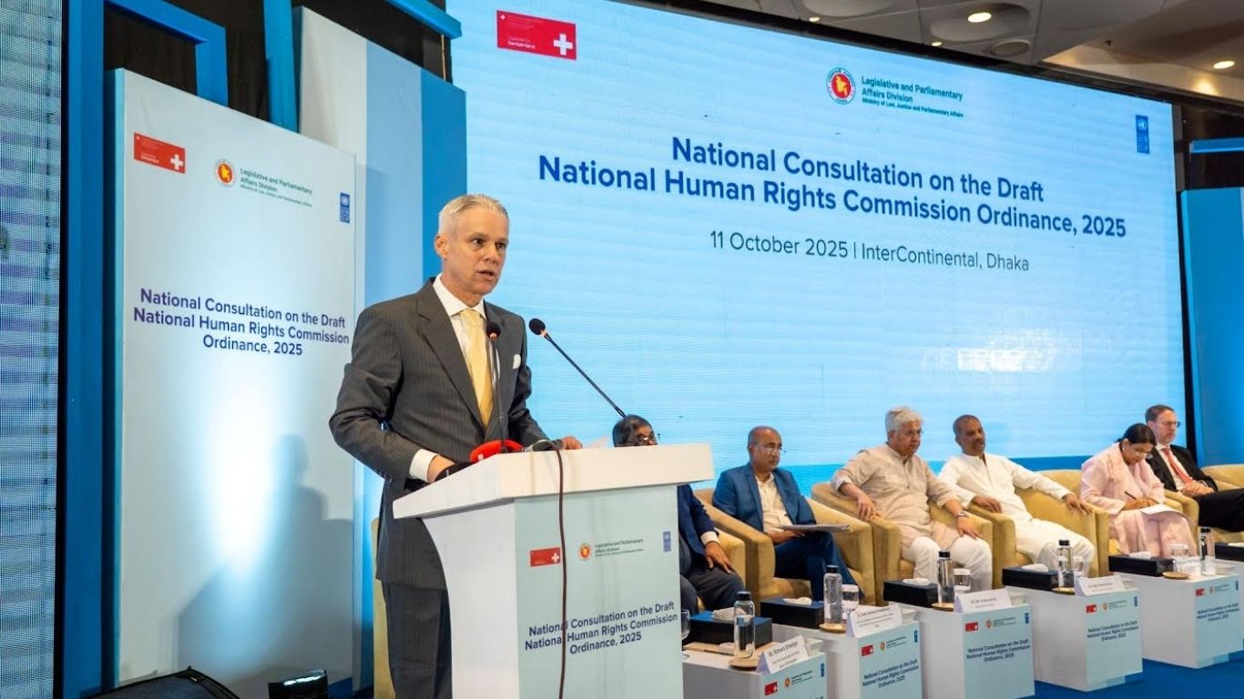 National consultation on draft NHRC Ordinance 2025 held in Dhaka